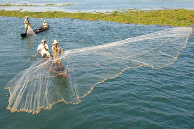Kerala Fishing by Jim Patton