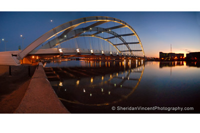 Three Arch Dusk by Sheridan Vincent
