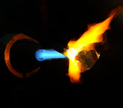 Making Glass I by Daniel Crozet