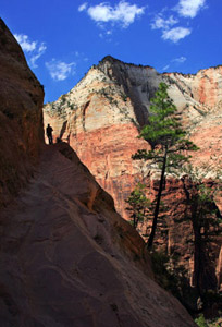 Lone Hiker by Matthias Finke