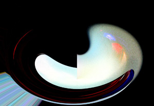 Glass Abstract II by Daniel Crozet