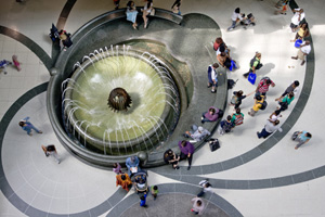 Fountain Circles by John Solberg