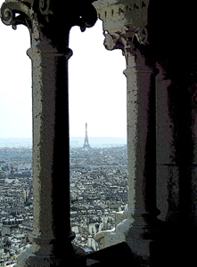 View from Sacre Coeur by Dan Neuberger