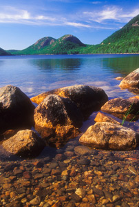 Bubbles at Jordan Pond by Gary Thompson