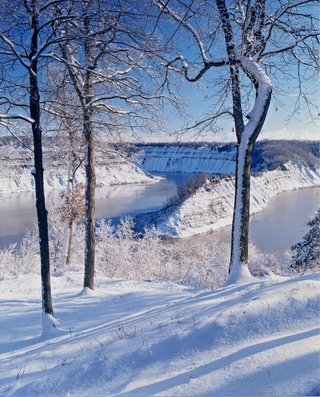 Winter at the Hogback by Gary Thompson