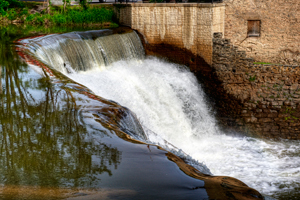 Honeoye Falls by Don Menges