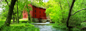 Alley Spring Mill by Phyllis Thompson