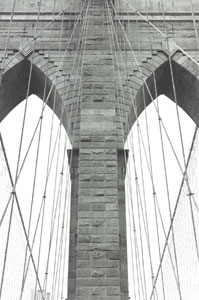Brooklyn Bridge Arch by Karen Craft