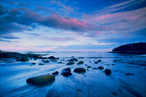 Sunset at Birch Point by Gary Thompson