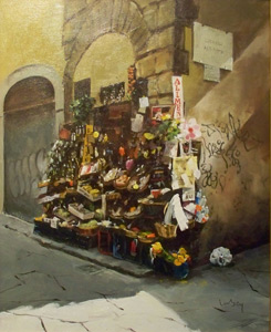 Corner Store by Dick Lubey