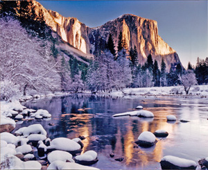 Winter Dawn on El Capitan by Gary Thompson