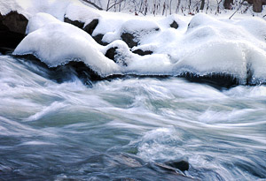 Icy Cascade by Steve Malloy Desormeaux