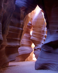 Blue Mood in Antelope Canyon