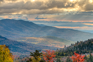 Kancamagus Pass Sunrise by Dick Bennett