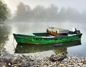 Oyster Boat by Carl Crumley