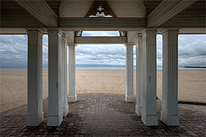 Cobourg Beach by Don Menges