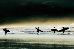 Here Comes the Surf Men by Mark Widman