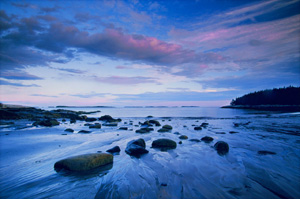 Birch Point Sunset by Gary Thompson