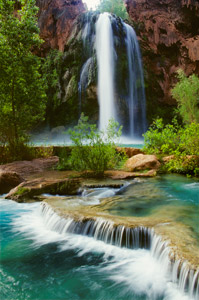 Terraces of Havasu Falls by Gary Thompson