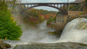 Lower Falls by Dick Bennett