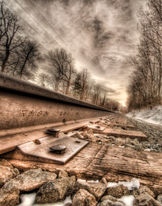 Winter Rail by Tom Kredo