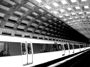 Judiciary Square Metro by Burton Seglin