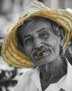 Cigar Man by Ann Forest