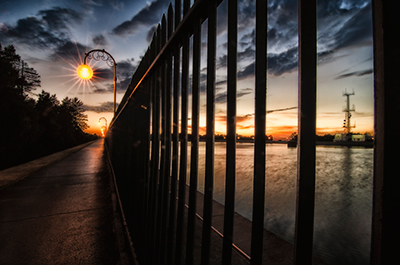 Cobbs Hill Sunset by Tom Kredo