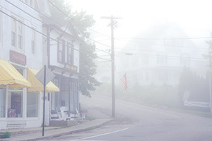 Foggy Fourth by Phyllis Thompson