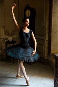 Cuban National Ballet Dancer by Jim Patton