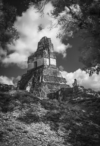 CONTEMPLATION  TIKAL-GUATEMALA  by Steve Levinson