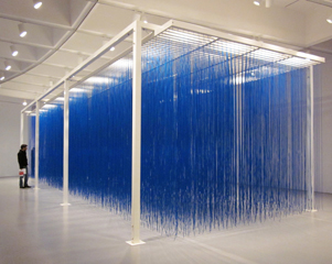 Hirshhorn Blue Installation by Dan Neuberger