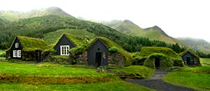 Viking Huts by David Bleich