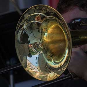 Brass Reflection by Dick Bennett