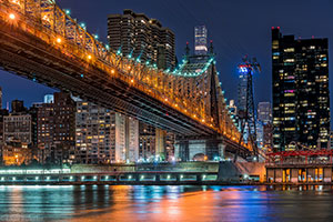 Queens Bridge Illuminated by Edgar Ballestas