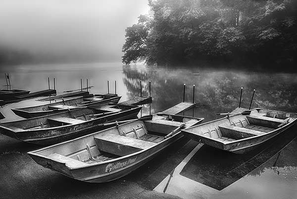 Row Boats by Jim Dusen