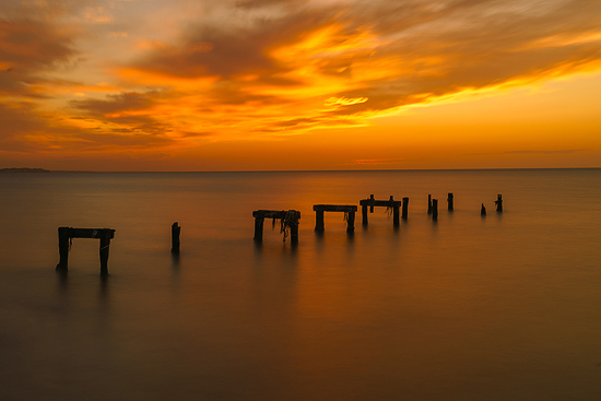 Old Pier by Dana Besaw