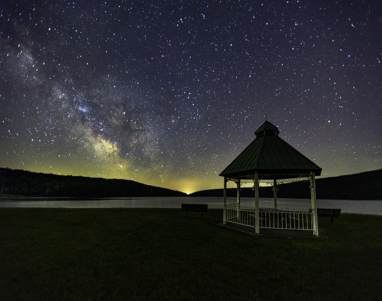 Hemlock Milky Way by Patty Singer