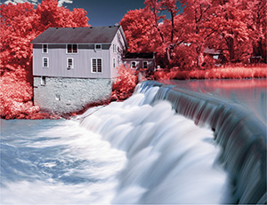 Crumley0Honeoye Falls ~ Kodak Aerochrome Look