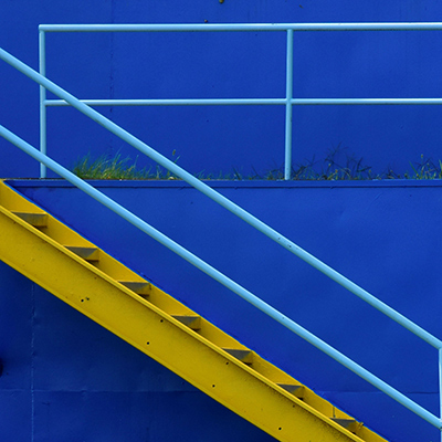 The Big Blue Wall by Loni Titus