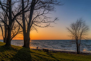 Treasure Hunting at Sunset by Marie Costanza