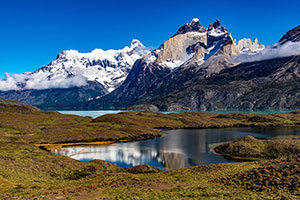 Laguna-Azul-and-paine-Masiff by John Ejaife