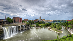 High Falls by Don Menges