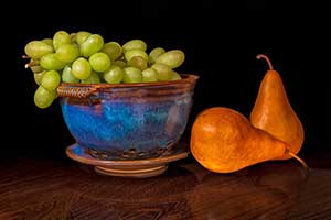 Grapes and Pears by Marie Costanza