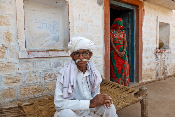 Bashnoi Family, India by Jim Patton