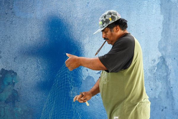 Mending the Nets by Jim Patton