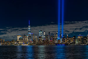 911 Never Forget Tribute In Light by Kyle Preston