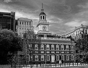 Independence Hall by Steve Dent